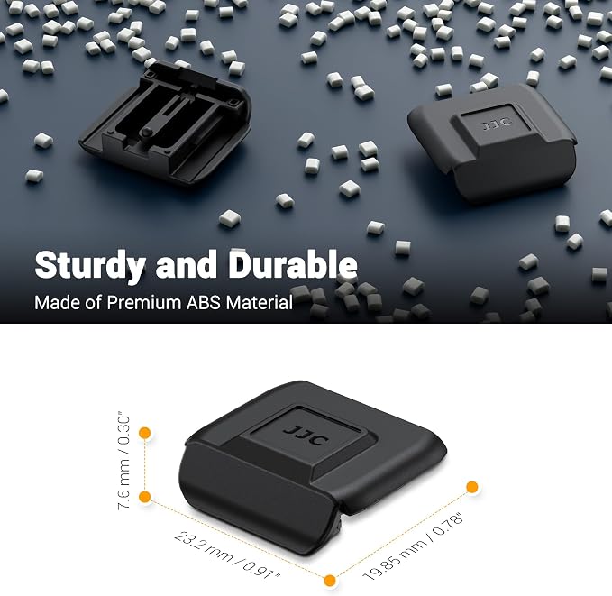 Upgraded Camera Hot Shoe Cover Protector Cap with Full Coverage for Canon EOS 7D 6D 5D Mark IV III II 1D Mark IV III II n 1D X II 1Ds R5 Rebel T7 T6 XSi T100 70D 60D 50D 40D 5DM4 5DM3 5DM2 6DM2 7DM2 - Image 5