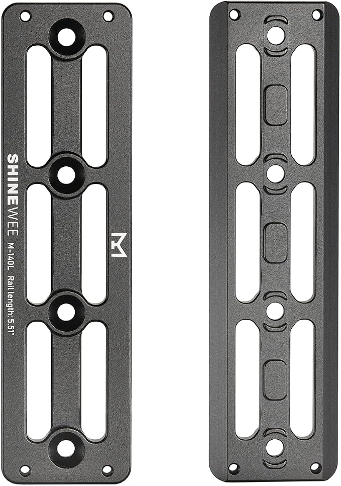 SHINEWEE Arca Dovetail Rail for M-LOK System – Quick-Release Tripod Mount Adapter | Compatible with Arca-Swiss/RRS Standards | Lightweight Aluminum Hunting Accessory | 4-Slot Interface - Image 2