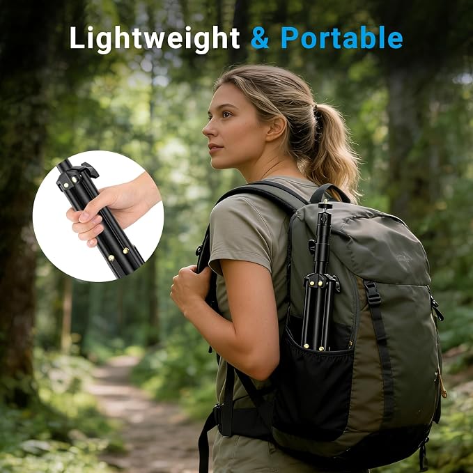 Starlink Mini Tripod Mount with Adapter - Height Adjustable & 360° Tilt, Compatible with Starlink Mini Terminal, Portable Sturdy Stand for RV Camping & Outdoor Use - Image 3