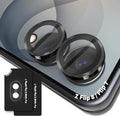 Orzero (2 Sets Camera Lens Protector for Samsung Galaxy Z Flip 8/Flip 7, [EZ Install] [Case-Friendly] 9H Tempered Glass CD Pattern Lens Cover, Military-Grade Shockproof, HD Clarity Anti-Glare - Black by JumpIntoOrzeroLet%E2%80%99sExploreLikeNeverBefore
