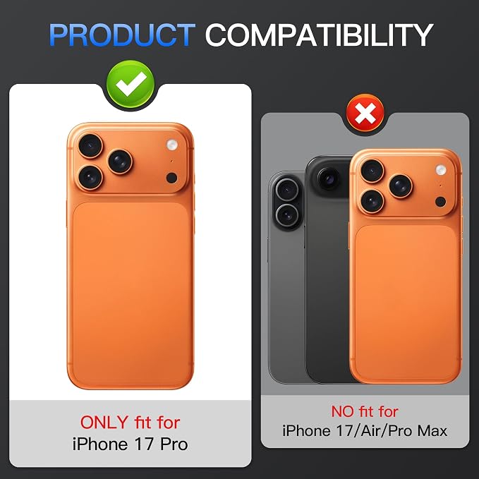 Suoman ND/UV Filter for iPhone 17 Pro Camera Lens Protector - Filter Kit | with ND/CPL/UV/Black Soft Filter Kit,Strong Adsorption,Tempered Glass Lens Film,All-in-one Metal Camera Cover - Image 2