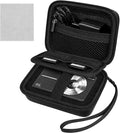 Comecase Camera Case for Kodak PIXPRO FZ55/FZ45, 2 SD Card Slots, Jet Black | Hard EVA Shell, Padded Divider and 2 SD Card Slots Organize a Compact Camera, Charger and Cable for Travel. Case Only. by COMECASE