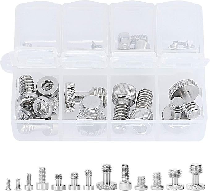 SmallRig 26 Pcs Stainless Steel Camera Screws, 1/4" 3/8" M2 M2.5 M3 M4 | with Portable Storage Case, Suitable for Cameras, Cages, Handles - Image 8