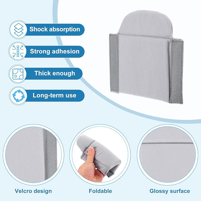PATIKIL Camera Bag Divider, 2Pcs 6.5"x6.3"x0.55" Shockproof Camera Bag Inserts Separator Pad Protective Lens for Nikon Camera DSLR Protect Bag Organizer Universal Divider Cushion, Gray - Image 3