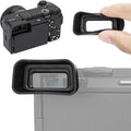 Extended A6700 Eyecup Eyepiece Replaces Sony FDA-EP20 | Soft Silicon,Camera Eye Cup Viewfinder,for Sony A6700 Mirrorless Camera,Not Affect The Use of A6700 Camera Screen by Kiorafoto