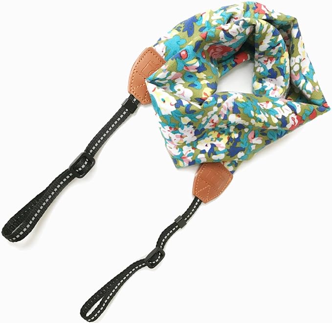 Alled Camera Neck Shoulder Belt Strap, Chevron Scarf Vintage Print Soft Coloful Camera Straps for Women/Men for DSLR/SLR/Nikon/Canon/Sony/Olympus/Samsung/Pentax ETC - Image 4