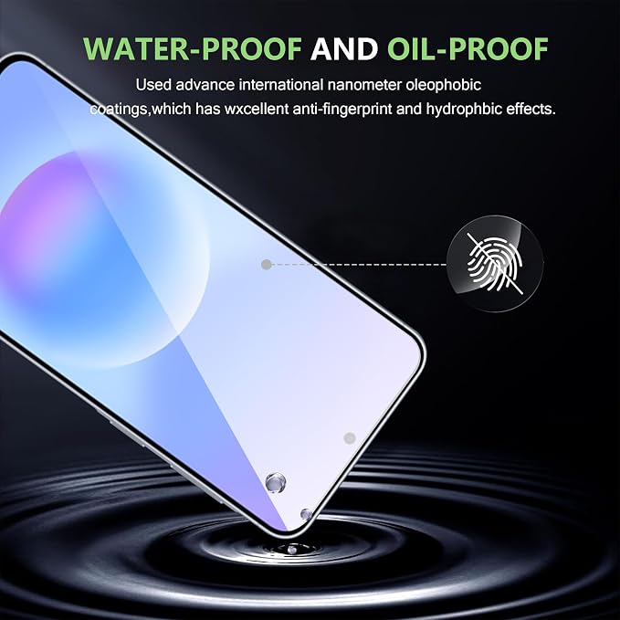 for Samsung Galaxy A57 5G Screen Protector with Camera Lens Protector, 9H Hardness Anti-Scratch Tempered Glass flim, Case Friendly, Anti-Fingerprint,Anti-Scratch (3+3 PACK) - Image 4