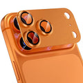 Choiche for iPhone 17 Pro Camera Lens Protector, Orange | Metal Camera Cover with 9H Tempered Glass Lens Screen Protector Accessories, Strong Adsorption, Case-Friendly, 6.3-inch by Choiche