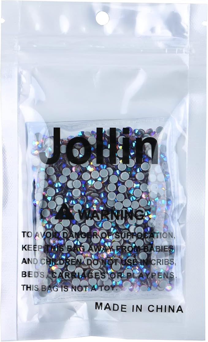 Jollin Hotfix Rhinestones Flatback Crystal Gems 4mm SS16, Light Purple AB | 1440pcs Hot Fix Crystals Glass Rhinestones for Bedazzling, Crafting, Clothes, Shoes & Accessories DIY Decoration - Image 7