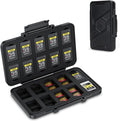 [Large Capacity] CFexpress Type A Card Case Storage (Not Fit Type B), 60 Slots Memory Card Organizer Holder Box for 40 TF Micro SD & 20 CFexpress Type-A Cards, for Sony A7RV A7SIII A7IV A7R5 A1 A9M3 by JJC