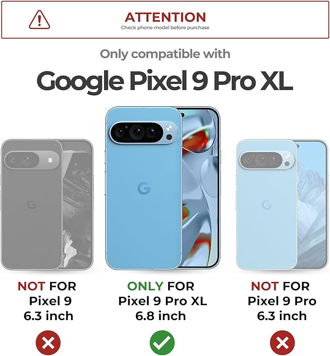 Dexnor for Google Pixel 9 Pro XL Case with Slide Camera Cover & Built-in Screen Protector & Heavy-Duty Kickstand,Full-Body Protective Cover Rugged Bumper Cases for Pixel 9 Pro XL,Army Green(2024) - Image 2