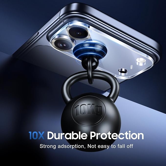 UniqueMe for 3 Pack iPhone 17 Pro Camera Lens Protector - Grey | Drop Protection, Case Friendly, 9H Tempered Glass, Camera Cover Screen, Update New Version - Image 2