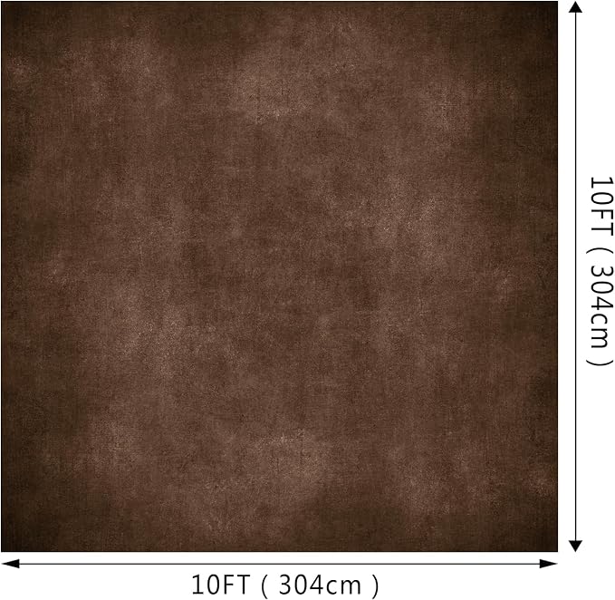 Brown Photo Backdrop Studio Abstract Texture Photography Background 10x10ft | Creative Background Photography Studio Shooting Canvas Professional Portrait - Image 2
