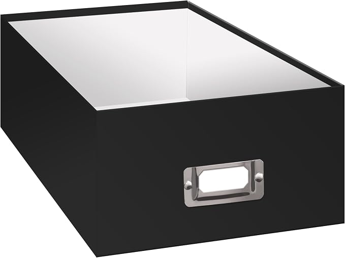 Pioneer Photo Albums Photo Storage Box,Black,(Pack of 6) - Image 5