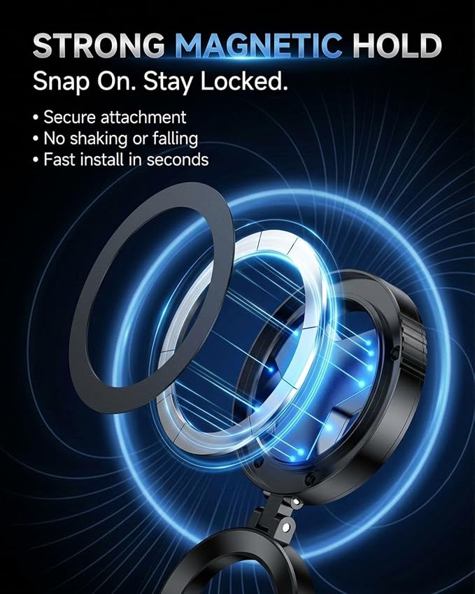 Anti-Glare Magnetic Phone Filter 2-in-1 Magnetic Cpl & Star Filter Lens for iPhone Anti Glare Camera Compatible with iPhone 12-17 Reduces Reflections Enhances Colors 52mm Polarizing Filters(Cpl) - Image 7
