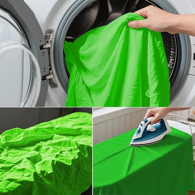 Green Photo Backdrop for Photoshoot Background Photography 10x10ft | Polyester, Chroma Key, Live Streaming, Zoom Video Studio, Online Courses - Image 6