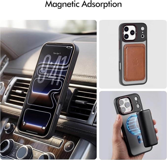 Magnetic UV Filter for iPhone 17 ProMAX with case | Compatible w MagSafe | Quick-Release System for CPL/ND/VND (Sold Separately) | Phone Video Lens Accessory Camera Lens Protector for Vlog Live - Image 3