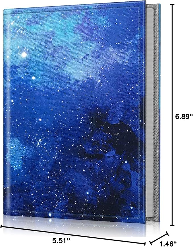Fintie Photo Album 4x6 Photos - 52 Pockets Small Wallet Albums For Family | Vegan Leather Cover, 4X6 Picture Keepsakes, Family/Wedding/Travel Memory Book, Baby/Kids/Boys/Girls Gift, Starry Sky - Image 8