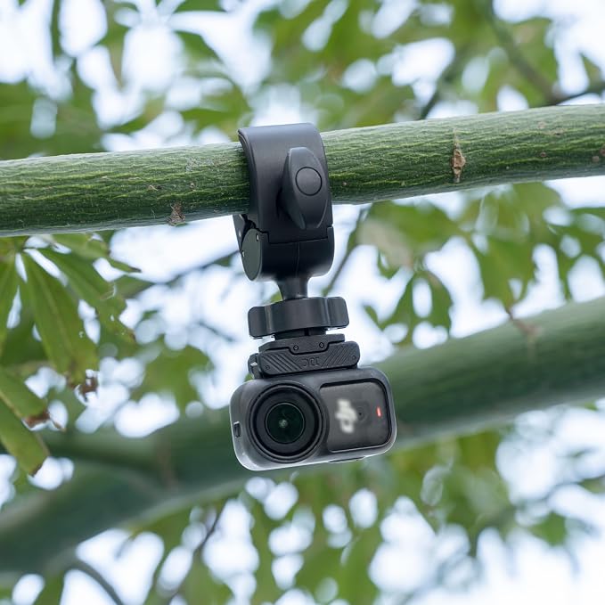 JJC Magnetic Bike Pole Mount for DJI Osmo Action 6 & Nano,with Ball Head | Handlebar Bike Pole Mount Motorcycle Clamp Mount,Lightweight ABS Crab Clamp for Round Pipe Tube Desk,w. Quick Release Mount - Image 9
