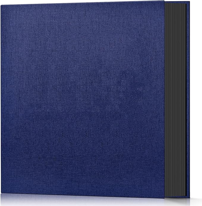 Popotop Photo Album 4x6 600 Pockets for Wedding Gifts,Linen Hardcover Picture Albums for Family Anniversary Baby Vacation Pictures by Popotop