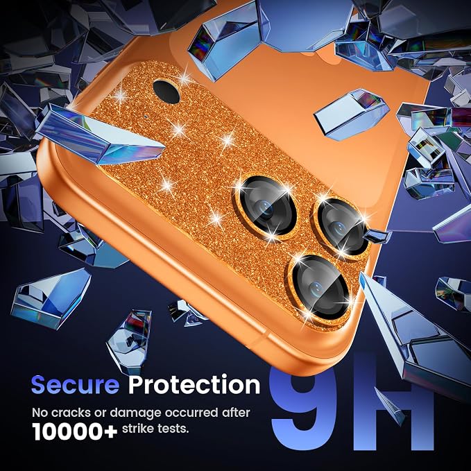 Tensea for iPhone 17 Pro Camera Lens Protector Bling | Metal Aluminum Alloy Tempered Glass Cover Camera Screen Protector Accessories, Case Friendly - Image 5