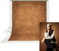 UrcTepics 8×10 ft Brown Fabric Photo Backdrops, Classic Abstract Texture Backdrop for Headshots and Portraits, Vintage Photography Background for Studio and Events. by UrcTepics