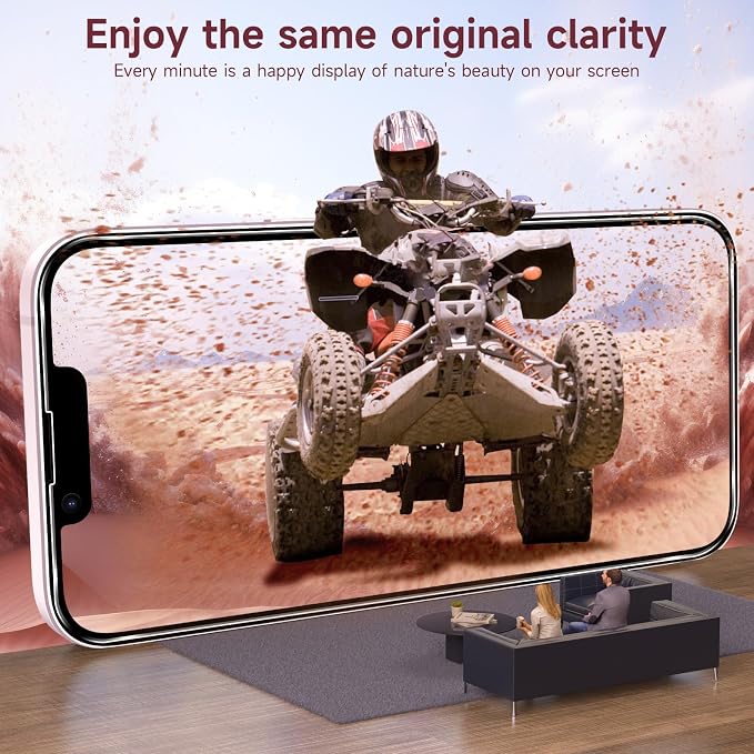 Fotbor for [3 Pack] iPhone 16e/13/13 Pro/14 Screen Protector Glass, 9H Tempered Glass Case Friendly HD Film Accessories iPhone 16e 13 13Pro 14 6.1" - Image 8