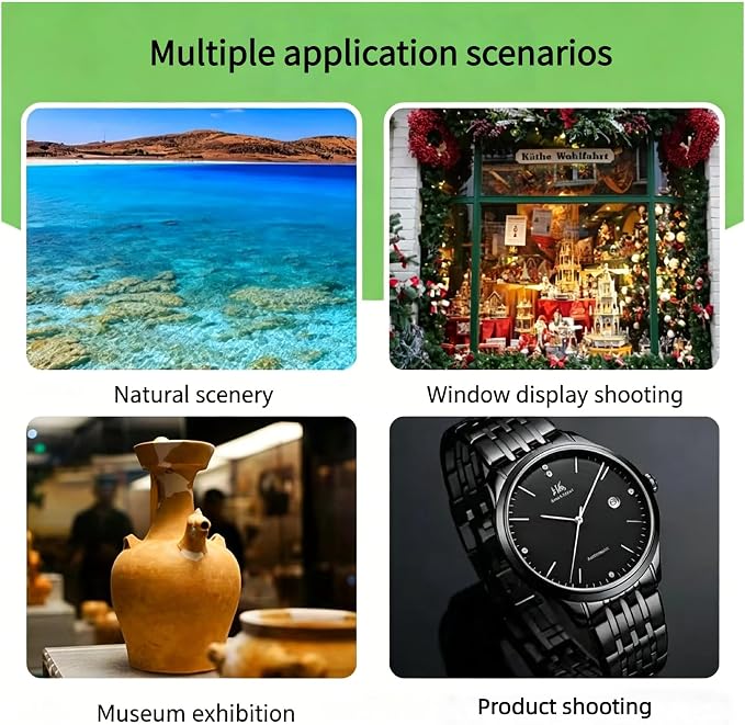 New CPL Phone Camera Filter Kit with Polarization, Universal Clip-On to Eliminate Glare & Boost Colors for iPhone 17 16 15 14 13 12 11 and Other Smart Phones Photography (52mm) - Image 3