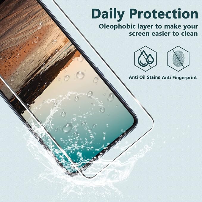 [3+3 Pack] Galaxy S10e Screen Protector + Camera Lens Protector, HD Tempered Glass Film, 9H Hardness, Scratch Resistant, Easy Installation, Bubble Free, Screen Protector for Samsung Galaxy S10e - Image 4
