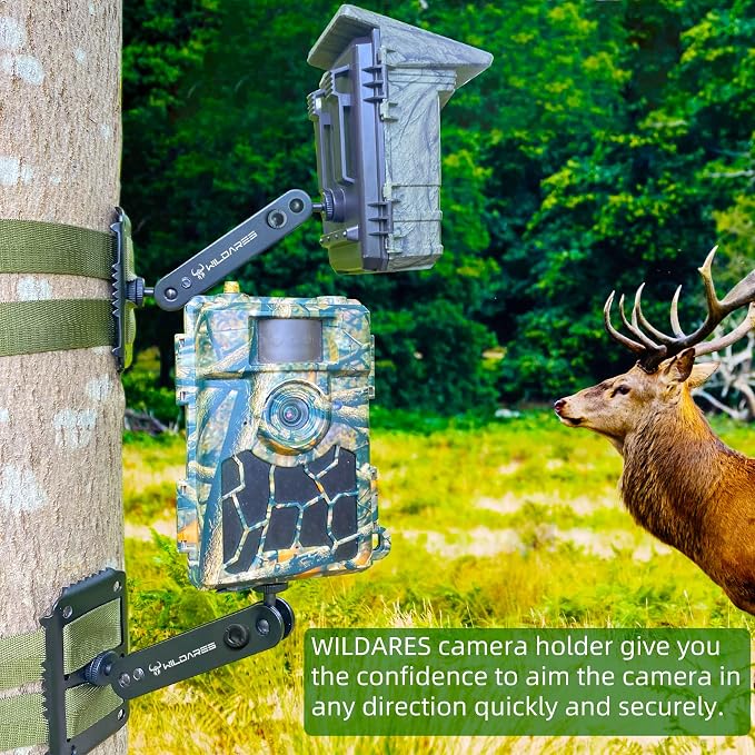 1" x 6.6' Trail Cam Strap,Game Camera Straps,Trail Camera mounting Straps,1800 lbs,Heavy-Duty,Tree Belts,Durable Nylon Fiber,Long-Lasting Alloy Buckle,Pack of 2 - Image 6