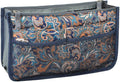 Vercord Purse Organizer Insert for Handbags Bag Organizers Inside Tote Pocketbook Women Nurse Nylon 13 Pockets Splash Wave Medium by Vercord