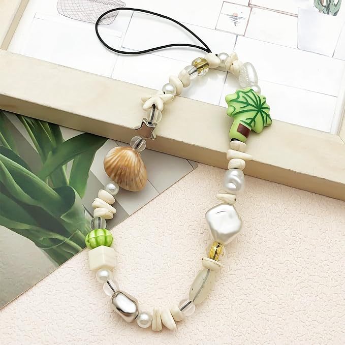 Beaded Camera Wrist Strap Cute Digital Camera Charm Lanyard Phone Chain Keychain Beaded Phone Lanyard Bag Charm - Image 7