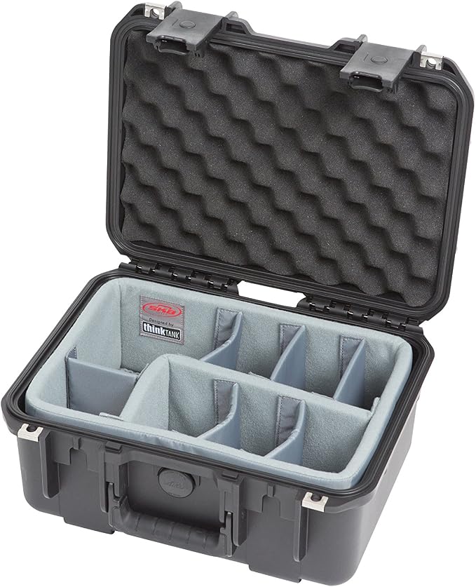 SKB Cases iSeries 1309-6 Case with Think Tank Designed Photo Dividers, Black (3i-1309-6DT) - Image 6