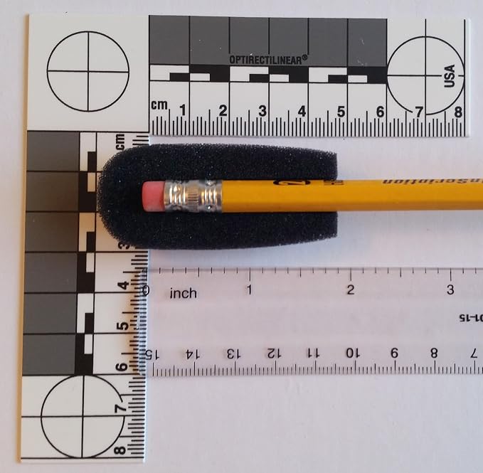 CA945 foam microphone windscreens (microphone covers) (2-pack) for use mini-shotgun mics, larger headsets and desktop microphones - Image 3