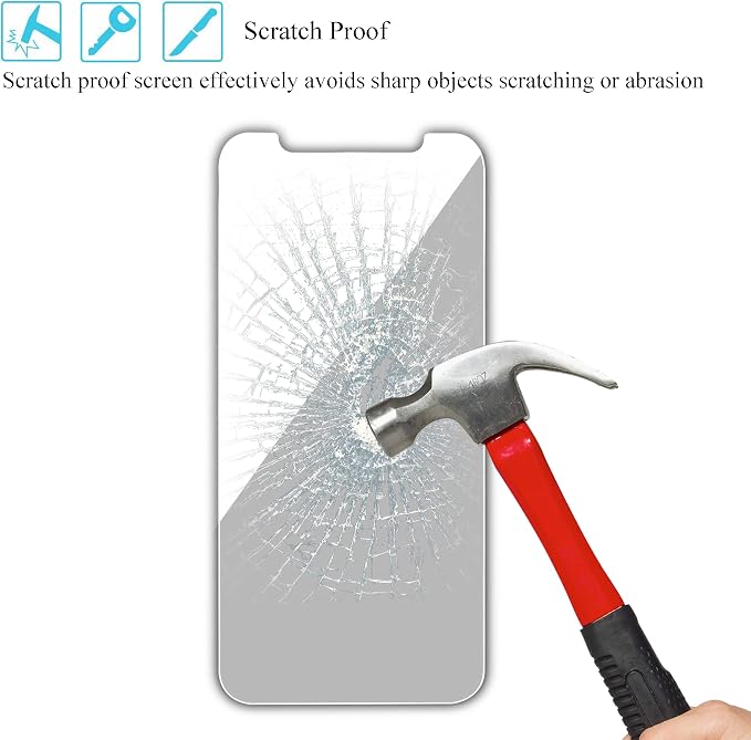 Ailun Privacy Screen Protector+Camera Lens Protector for iPhone 11 Pro Max | 2+2 Pack, 6.5 inch, Anti Spy, Private, Tempered Glass Film, HD - Image 5