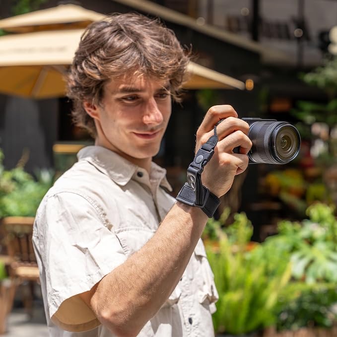 JJC Camera Hand Strap Wrist Strap for Canon EOS R50 Nikon Z6 II Z7 II Z50 | Updated Soft Strap for Sony A6000 A6100 A6300 A6400 A6500 A6600 A6700 A7RVI A7RV A7RIV A7V A7IV & More DSLR Mirrorless Camera - Image 8