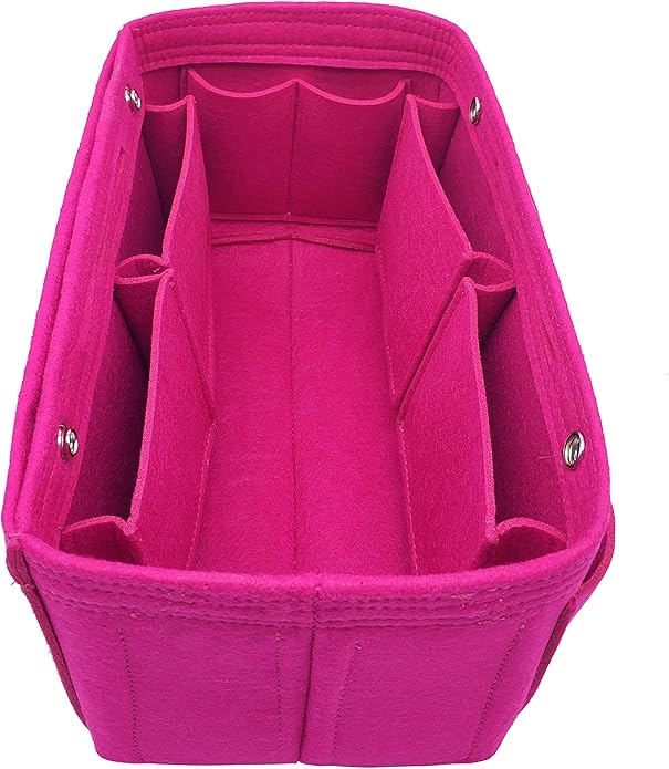 LEXSION Purse Organizer Insert Multi Pocket Bag Organizer Shaper | zipper bag, tote shaper, multi pocket bag, handbag shaper, various sizes by LEXSION