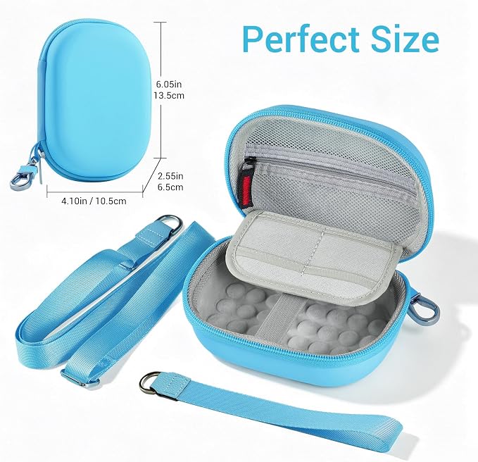 CoBak Carrying & Protective Case for Digital Camera,CAMKORY/Lecran/Duluvulu | for KODAK FZ55,FZ245,PIXPRO C1,WPZ2/Canon PowerShot ELPH 360/Sony DSCW800,DSCW830/Krlun/Lecnippy/Nsoela/VAHOIALD FHD 1080P - Image 8
