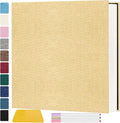 Zesthouse Large 18In Photo Album Self Adhesive 60 Pages, Scrapbook Albums with Sticky Page Holds 10x12 & 8x10 & 5X7 & 4x6 Pictures, DIY Photo Book Ideal Gift for Family Wedding Baby by Zesthouse