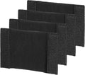 PATIKIL Camera Bag Divider, 4Pcs 5.51"x3.78"x0.55" Shockproof Camera Bag Inserts Separator Pad Protective Lens for Nikon Camera DSLR Protect Bag Organizer Universal Divider Cushion, Black by PATIKIL