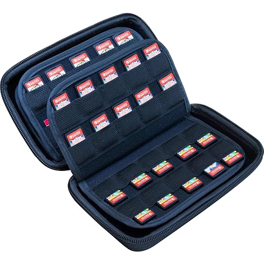 ButterFox 80 Switch Game Case for Nintendo Switch/Swith2, Switch Game Card Storage Holder or SD Memory Card Case (80 Black) - Image 2