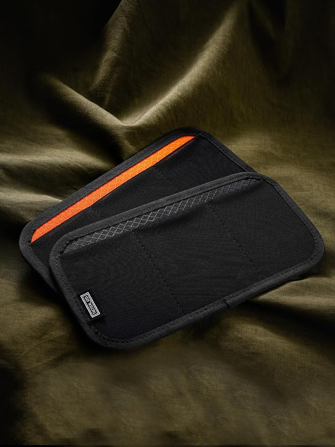 TACTICAL_GEEK TCM13 EDC Organizer Board, Utility Bag Insert Panel with Mesh Pocket, Backpack Accessories for Small Gear(Orange) - Image 4