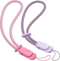 SURPHY 2 Pack Phone Lanyard, Phone Wrist Strap for Case, Camera Wrist Strap | Ultra-Light 2-Color Braided Phone Strap, Cellphone Charm Strap, Anti-Lost Wrist Lanyard for Women and Men, Rose Pink Lilac by SURPHY