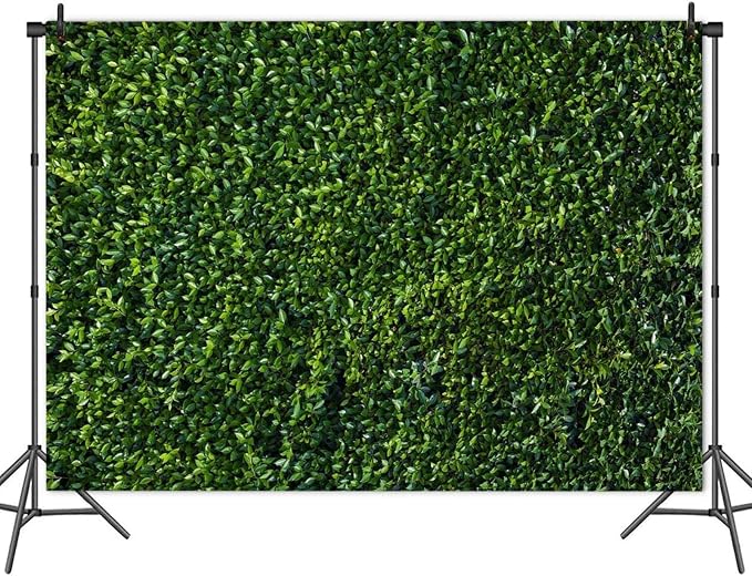 Nature Spring 3D Green Leaves Theme Photo Background Wedding Birthday Party Newborn Baby Shower Photography Backdrops Zoo Decor Shoot Props Bannner (5x3 FT) - Image 4