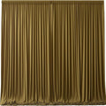 Brown Backdrop Curtains-Wrinkle-Free Polyester Photography Drapes Party Curtain Background for Baby Shower Wedding Decorations- 40 X10FT (Brown) by WishCare