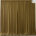 Brown Backdrop Curtains-Wrinkle-Free Polyester Photography Drapes Party Curtain Background for Baby Shower Wedding Decorations- 32 X10FT (Brown) by WishCare