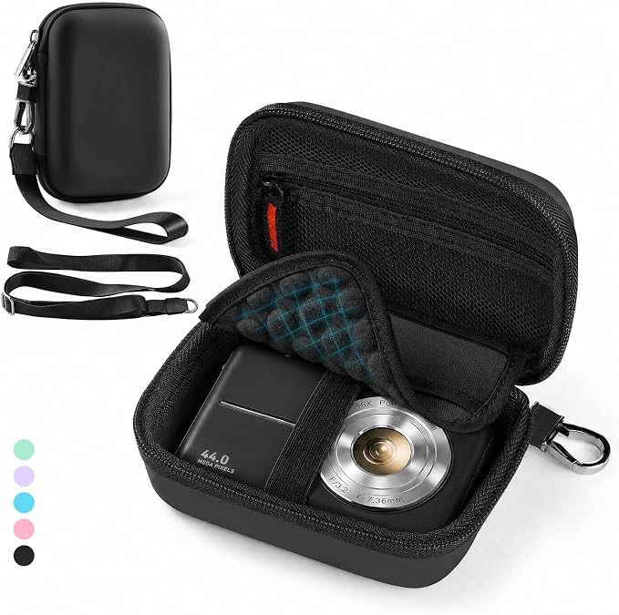 CoBak Carrying & Protective Case for Digital Camera,CAMKORY/Lecran/Duluvulu | for KODAK FZ55,FZ245,PIXPRO C1,WPZ2/Canon PowerShot ELPH 360/Sony DSCW800,DSCW830/Krlun/Lecnippy/Nsoela/VAHOIALD FHD 1080P by PopulartabletcasebrandWegivepeoplethebestdesignofprotectingvariouselectronicdevices