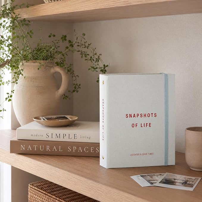 Beautiful Polaroid Photo Album for 2x3" Photos - Holds 240 Pictures | Safely Stores 240 Pictures of Unique Memories - The Perfect Instax Mini Compatible Book for Trading Collection Cards - Image 3