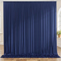 10ft x 8ft Wrinkle Free Navy Blue Backdrop Curtains for Parties, Thick Fabric Photo Backdrop Drapes for Weddings Photography Birthday Party Backgrpund Decor by ENJOYYOURPARTY