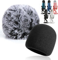 YOUSHARES 2PCS Blue Yeti Pop Filter for Blue Yeti Microphone, Yeti Foam Windscreen with Dead Cat Blue Yeti Mic Cover for Yeti Mic and Blue Yeti Pro USB Microphone by YOUSHARES